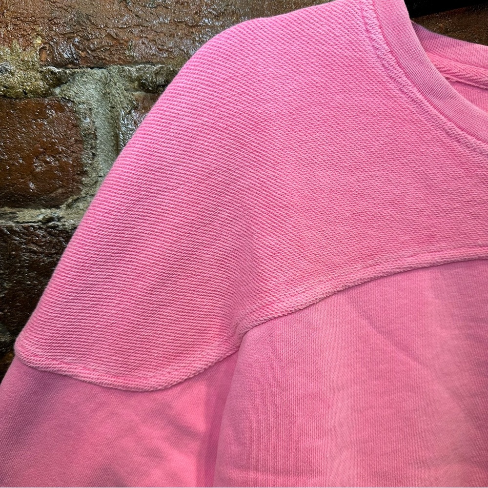 NWT! Bobi Pink Reverse Yoke Pullover Size Small - Picture 4 of 7